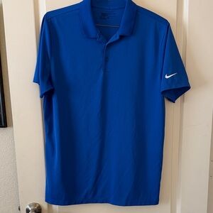 Nike Men's Royal Blue Dri-FIT Polo